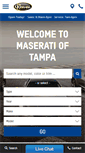 Mobile Screenshot of maseratioftampa.com